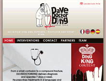 Tablet Screenshot of davedoctording.com
